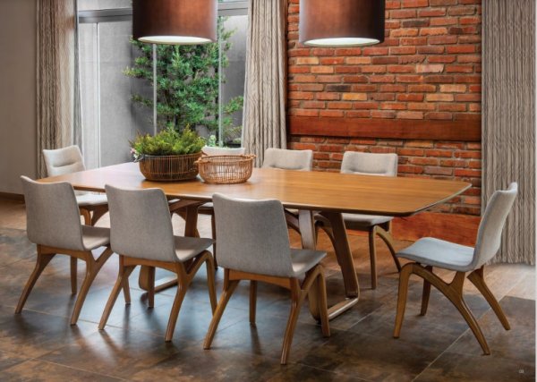 Sala de estar e jantar